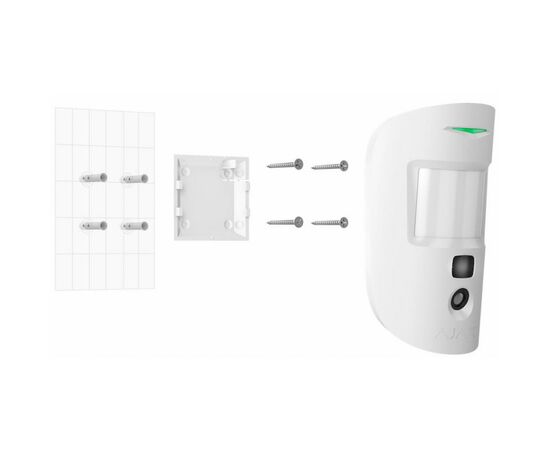 Датчик руху Ajax MotionCam white (MotionCam /white), зображення 7 Датчик руху Ajax MotionCam white (MotionCam /white), зображення 7