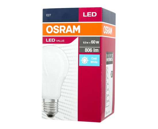Лампочка Osram LED VALUE (4052899973381), изображение 2 Лампочка Osram LED VALUE (4052899973381), изображение 2