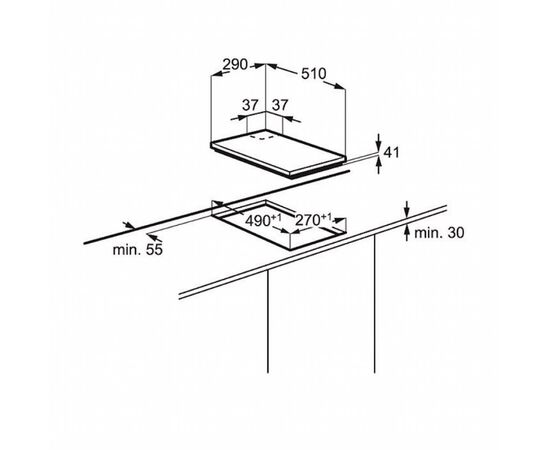 Варочная поверхность Electrolux EGG 93322 NX (EGG93322NX), изображение 2 Варочная поверхность Electrolux EGG 93322 NX (EGG93322NX), изображение 2