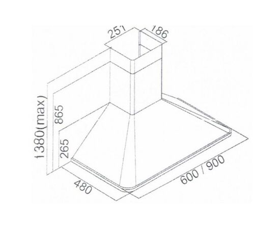 Вытяжка кухонная Kaiser A6315ElfEmEco, изображение 2 Вытяжка кухонная Kaiser A6315ElfEmEco, изображение 2