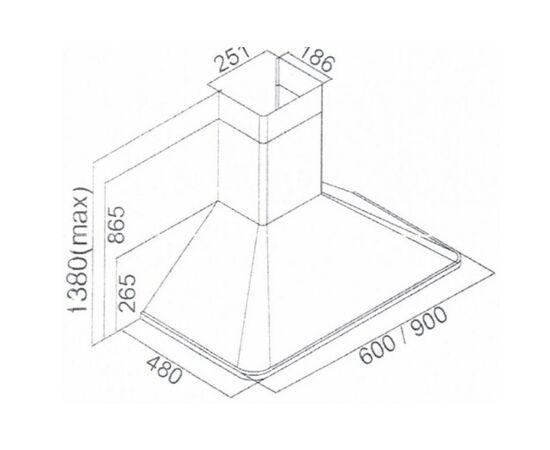 Вытяжка кухонная Kaiser A9315ElfEmEco, изображение 2 Вытяжка кухонная Kaiser A9315ElfEmEco, изображение 2