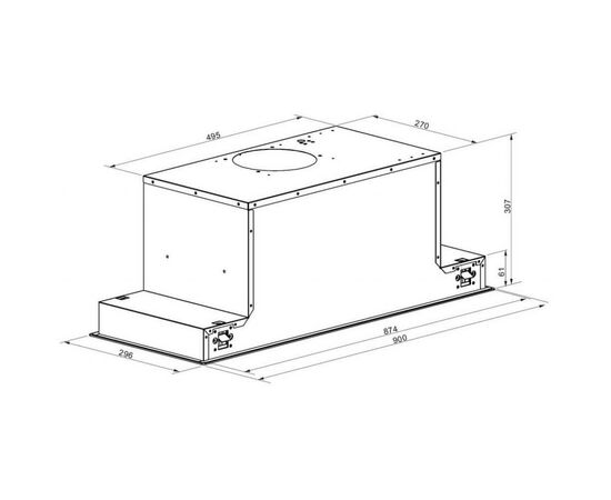 Вытяжка кухонная Gunter&Hauer ATALA 1090 GL, изображение 8 Вытяжка кухонная Gunter&Hauer ATALA 1090 GL, изображение 8