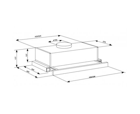 Вытяжка кухонная Eleyus Cyclon 700 50 BR, изображение 12 Вытяжка кухонная Eleyus Cyclon 700 50 BR, изображение 12