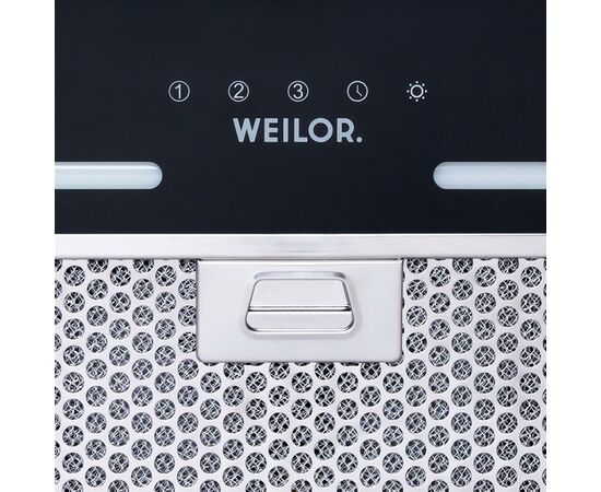 Вытяжка кухонная Weilor PBS 52300 GLASS BL 1000 LED Strip, изображение 5 Вытяжка кухонная Weilor PBS 52300 GLASS BL 1000 LED Strip, изображение 5