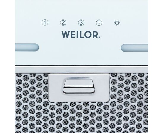 Вытяжка кухонная Weilor PBS 52650 GLASS WH 1250 LED Strip, изображение 5