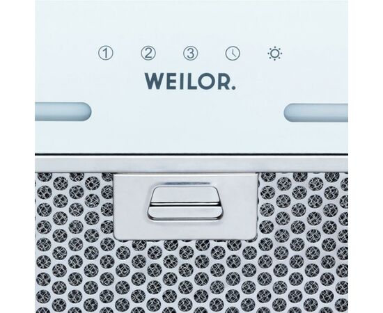 Вытяжка кухонная Weilor PBS 72650 GLASS WH 1250 LED Strip, изображение 6