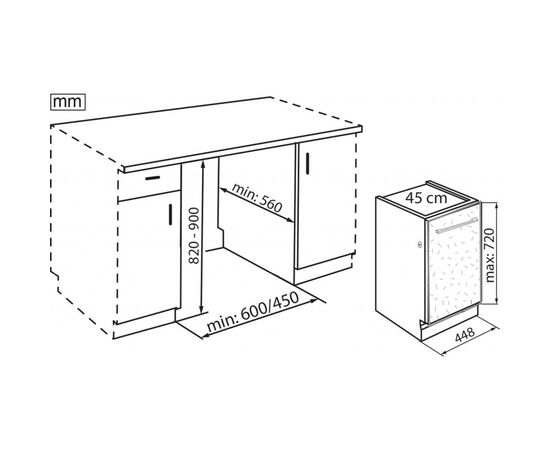 Посудомоечная машина Whirlpool WSIC3M27C, изображение 2 Посудомоечная машина Whirlpool WSIC3M27C, изображение 2