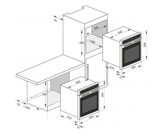 Духовой шкаф Kaiser EH6424ELFBEECO, изображение 6 Духовой шкаф Kaiser EH6424ELFBEECO, изображение 6