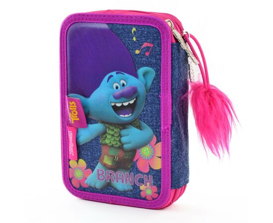 Пенал Yes Trolls твердый двойной (531517), изображение 3