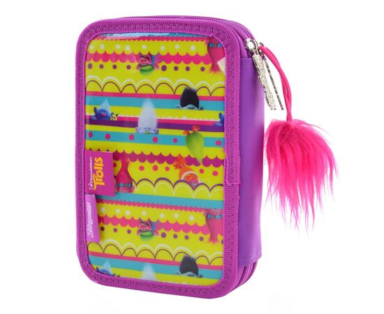 Пенал Yes Trolls твердый двойной (531519), изображение 3 Пенал Yes Trolls твердый двойной (531519), изображение 3