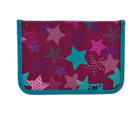 Пенал Yes Stars твердий одинарний без клапана (532131), зображення 3