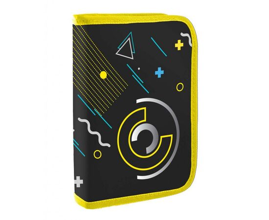 Пенал 1 вересня Geometry твердий одинарний без клапана (532822)