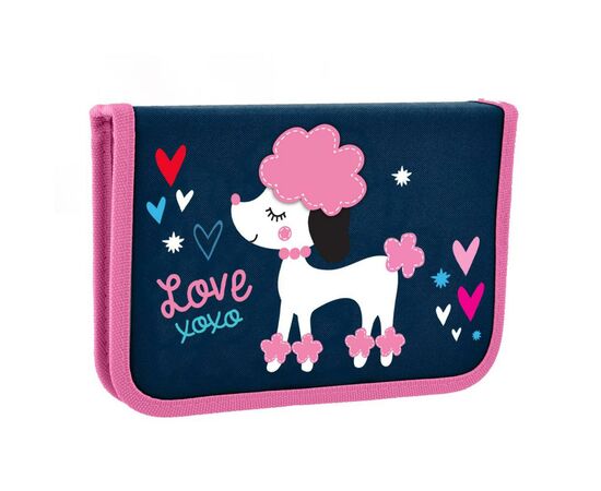 Пенал 1 вересня Love XOXO твердый одинарный без клапана (532819)