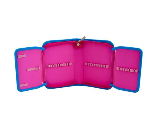 Пенал 1 вересня Barbie твердый одинарный с двумя клапанами (532196), изображение 2 Пенал 1 вересня Barbie твердый одинарный с двумя клапанами (532196), изображение 2