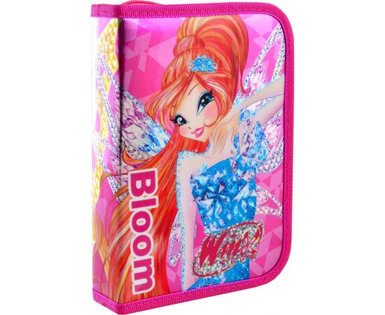 Пенал 1 вересня Winx твердий одинарний з клапаном (532202)