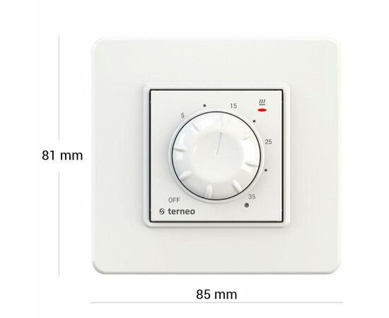 Терморегулятор Teploceramic Terneo rol, изображение 2 Терморегулятор Teploceramic Terneo rol, изображение 2