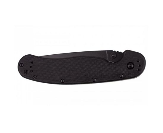 Нож Ontario RAT-1 Folder, черный, полусеррейтор (8847), изображение 4 Нож Ontario RAT-1 Folder, черный, полусеррейтор (8847), изображение 4