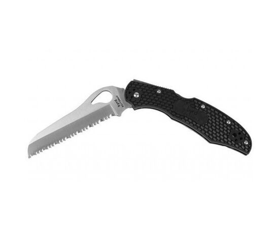 Нож Spyderco Byrd Large Rescue 2, серрейтор (BY17SBK2), изображение 3 Нож Spyderco Byrd Large Rescue 2, серрейтор (BY17SBK2), изображение 3