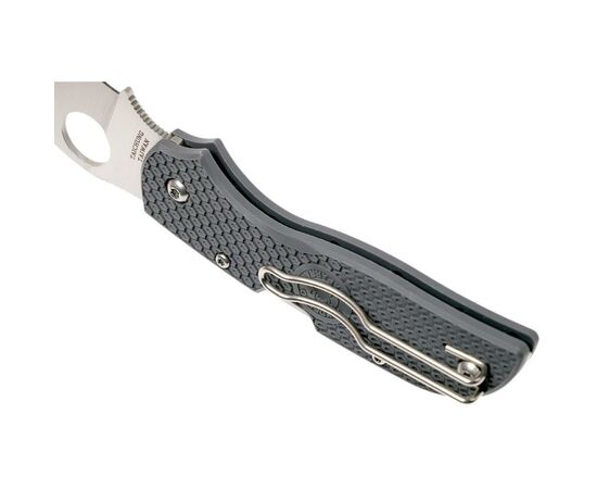 Нож Spyderco Chaparral (C152PGY), изображение 6 Нож Spyderco Chaparral (C152PGY), изображение 6