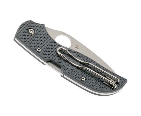 Нож Spyderco Chaparral (C152PGY), изображение 7 Нож Spyderco Chaparral (C152PGY), изображение 7