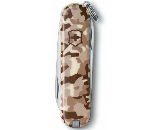 Нож Victorinox Сlassic SD Camo (0.6223.941), изображение 2 Нож Victorinox Сlassic SD Camo (0.6223.941), изображение 2