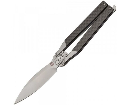 Нож Artisan Kinetic Balisong, D2, CF (1823PL-CF)