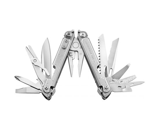 Мультитул Leatherman Free P4, синтетический чехол, картонна коробка (832642)