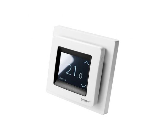 Терморегулятор Devi Devireg Touch W (140F1064), изображение 2 Терморегулятор Devi Devireg Touch W (140F1064), изображение 2