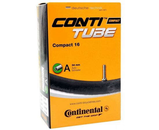 Велосипедна камера Continental Compact 16" Wide 50-305 / 62-305 A34 (181131)