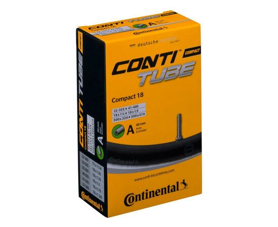 Велосипедна камера Continental Compact 18" 32-355 / 47-400 RE AV40mm (180026)