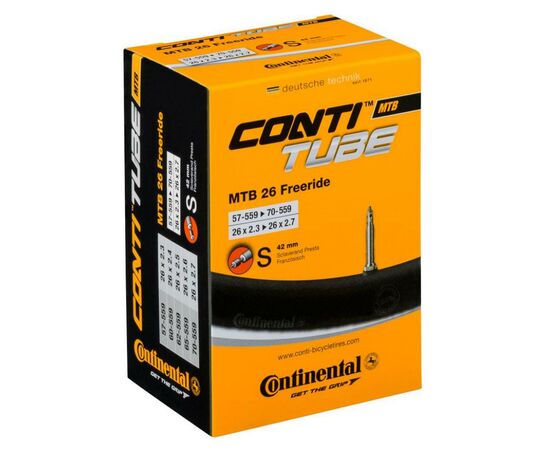 Велосипедна камера Continental MTB Freeride 26" 57-559 / 70-559 RE PR42mm (181731)