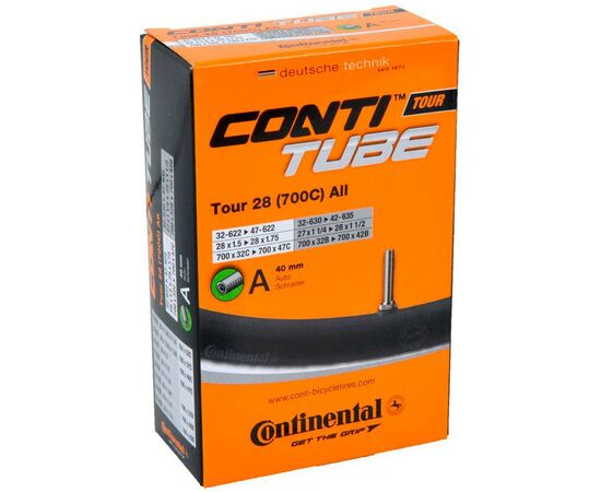 Велосипедная камера Continental Tour 28" All 32-622 / 47-622 AV40mm (180691)