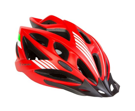 Шолом Velotrade с козырьком СIGNA WT-036 красный М (54-57см) (HEAD-012)