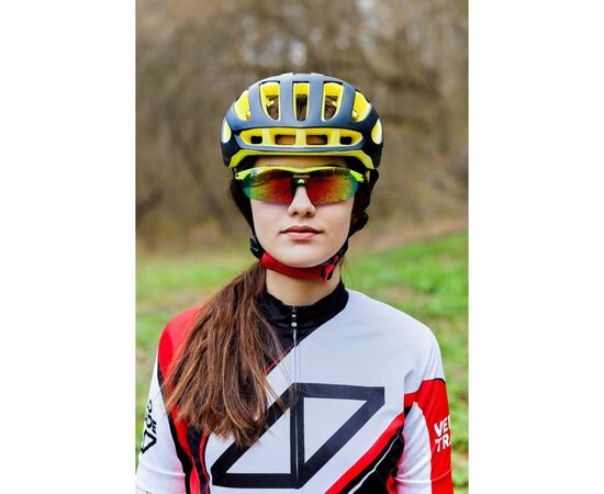 Шлем Velotrade СIGNA TT-4 черно-желтый L (58-61см) (HEAD-021), изображение 2 Шлем Velotrade СIGNA TT-4 черно-желтый L (58-61см) (HEAD-021), изображение 2