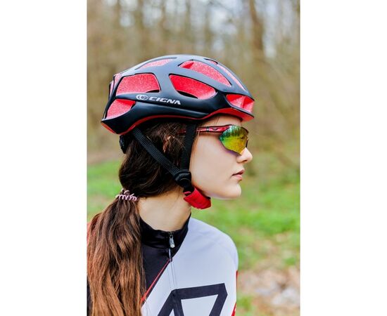 Шлем Velotrade СIGNA TT-4 чёрно-красный L (58-61см) (HEAD-024), изображение 5 Шлем Velotrade СIGNA TT-4 чёрно-красный L (58-61см) (HEAD-024), изображение 5