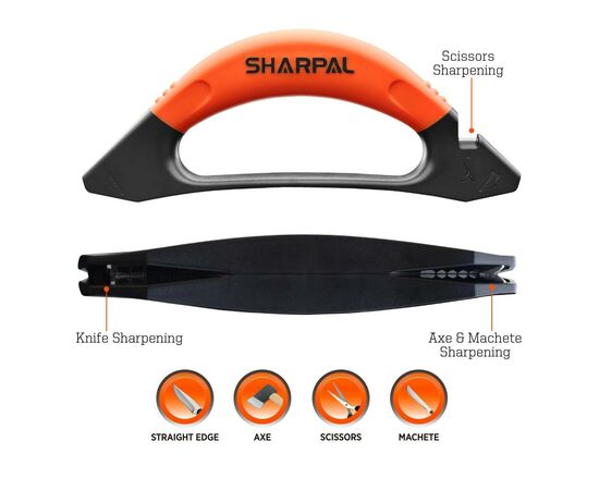 Точило Sharpal для ножей, топоров и ножниц (112N), изображение 3 Точило Sharpal для ножей, топоров и ножниц (112N), изображение 3