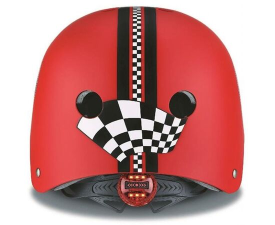 Шлем Globber с фнариком (XS/S) Гонки красный (507-102), изображение 2 Шлем Globber с фнариком (XS/S) Гонки красный (507-102), изображение 2
