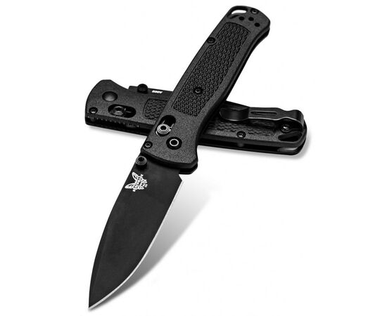 Нож Benchmade Bugout Black Blade, Black CF-Elite Handle (535BK-2), изображение 3 Нож Benchmade Bugout Black Blade, Black CF-Elite Handle (535BK-2), изображение 3
