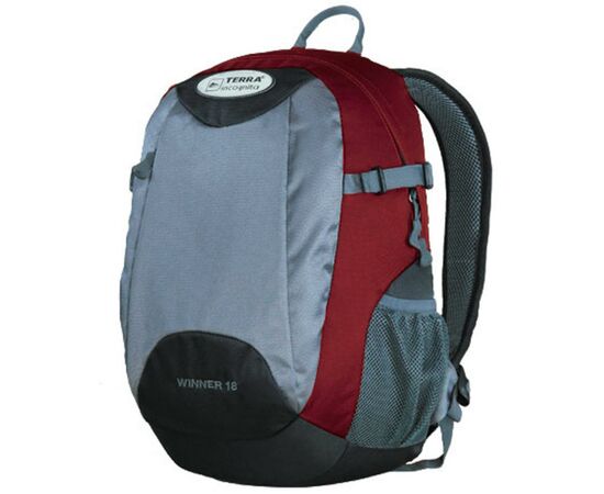 Рюкзак туристический Terra Incognita Winner 18 red / grey (4823081504023)