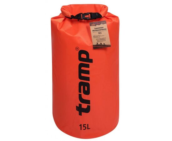 Гермомешок Tramp PVC Diamond Rip-Stop 15л оранжевый (TRA-112-orange)
