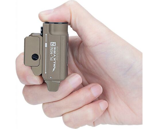Фонарь Olight PL-Mini 2 Valkyrie Tan (PL-Mini 2Tan), изображение 8 Фонарь Olight PL-Mini 2 Valkyrie Tan (PL-Mini 2Tan), изображение 8