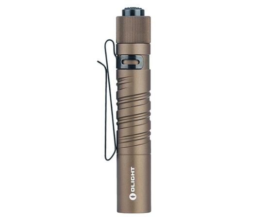 Фонарь Olight I3T EOS Desert Tan, изображение 4 Фонарь Olight I3T EOS Desert Tan, изображение 4