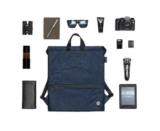 Рюкзак туристический Xiaomi RunMi 90 Points Lightweight Urban Drawstring Backpack Blue (6972125146144), изображение 3 Рюкзак туристический Xiaomi RunMi 90 Points Lightweight Urban Drawstring Backpack Blue (6972125146144), изображение 3