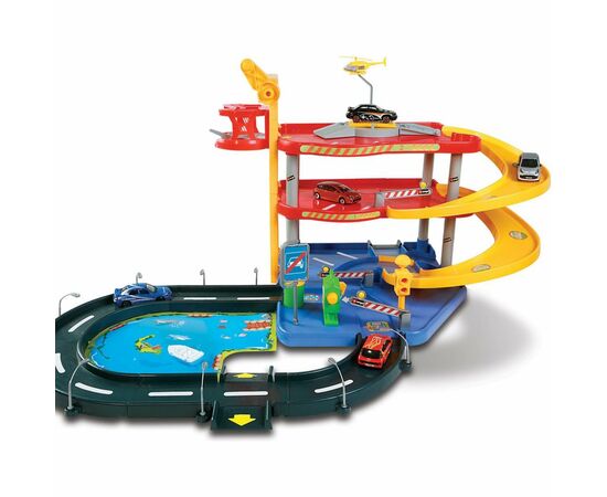 Игровой набор Bburago Гараж (3 уровня, 2 машинки 1:43) (18-30025), изображение 2 Игровой набор Bburago Гараж (3 уровня, 2 машинки 1:43) (18-30025), изображение 2