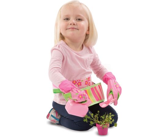 Игровой набор Melissa&Doug Ременной комплект юного садовода Цветочки (MD6216), изображение 3 Игровой набор Melissa&Doug Ременной комплект юного садовода Цветочки (MD6216), изображение 3