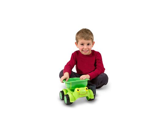 Игровой набор Melissa&Doug Самосвал Черепашка (MD6272), изображение 2 Игровой набор Melissa&Doug Самосвал Черепашка (MD6272), изображение 2