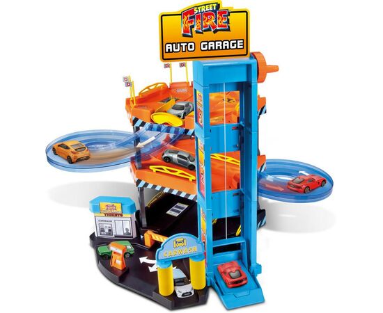 Игровой набор Bburago Паркинг 3 уровня 2 машинки (18-30361)