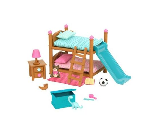 Игровой набор Li'l Woodzeez Двухъярусная кровать для детской комнаты (6169Z)