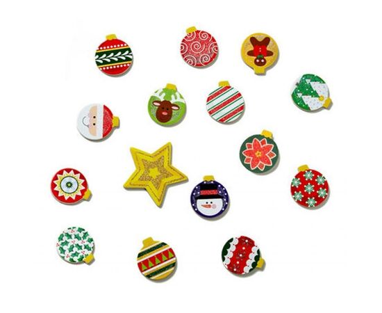 Игровой набор Melissa&Doug Новогодний деревянный магнитный календарь (MD13571), изображение 4 Игровой набор Melissa&Doug Новогодний деревянный магнитный календарь (MD13571), изображение 4