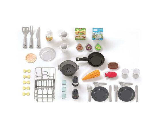 Игровой набор Smoby Интерактивная кухня Тефаль Студио Френч супер большая с аксе (311046), изображение 2 Игровой набор Smoby Интерактивная кухня Тефаль Студио Френч супер большая с аксе (311046), изображение 2